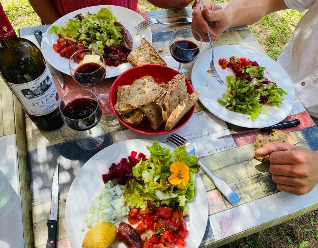 Fargues  Domaine De Seguela Bed & Breakfast エクステリア 写真